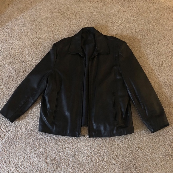 Izod Jackets & Coats Mens Izod Leather Jacket Xl Poshmark